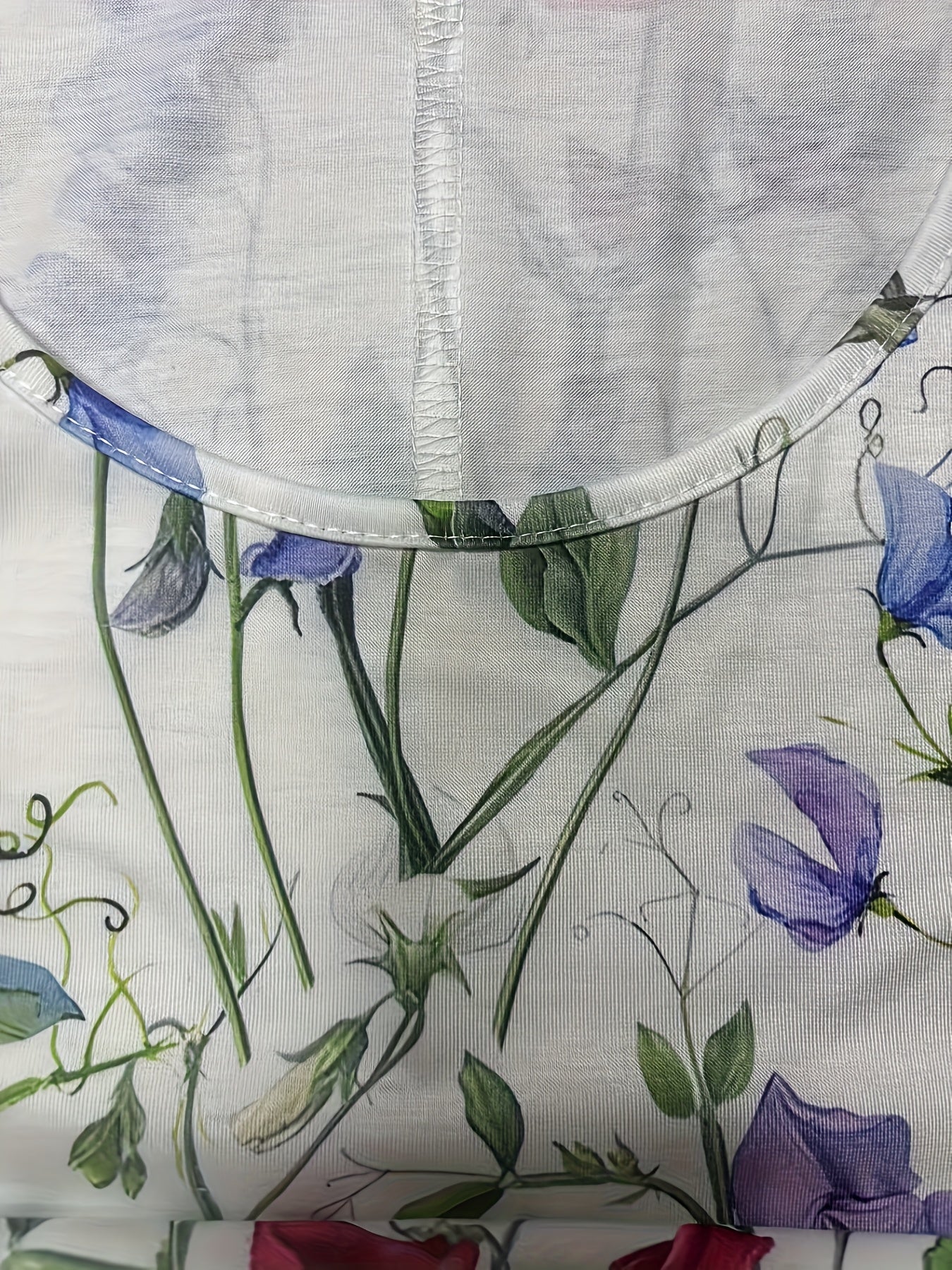 Women'S Elegant Floral Print Dress - Sleeveless, A-Line, White with Colorful Flowers, Perfect for All Seasons, Casual to Formal Wear, Casual Dressing | Floral Print Dress | Sleeveless Dress